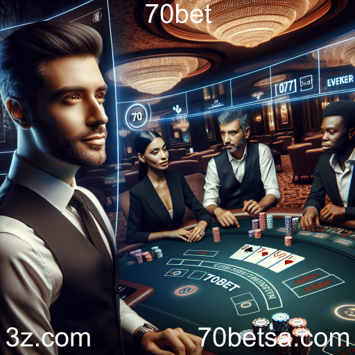 A Experiência Imersiva do Cassino Ao Vivo no 70bet
